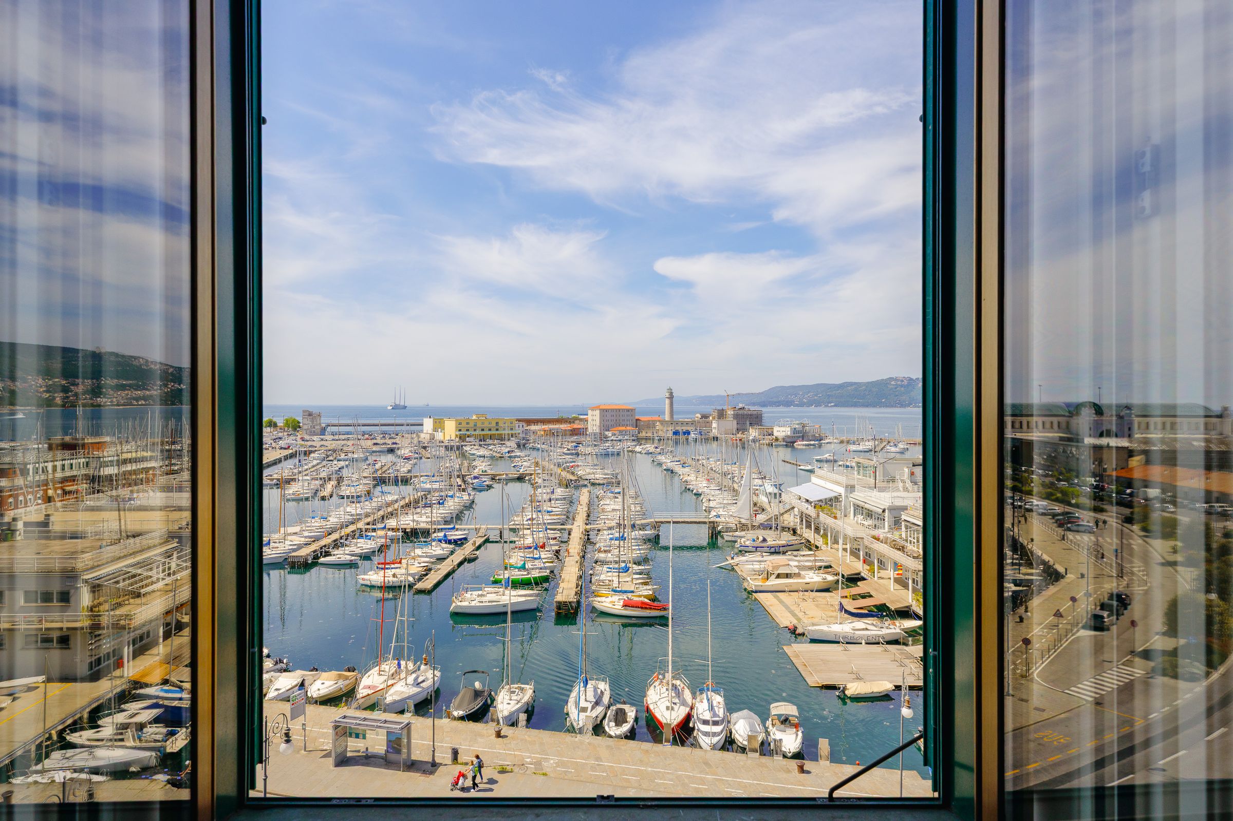 Attico panoramico sulle Rive — vista mare