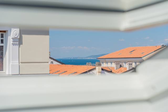 Meerblick vom Dach